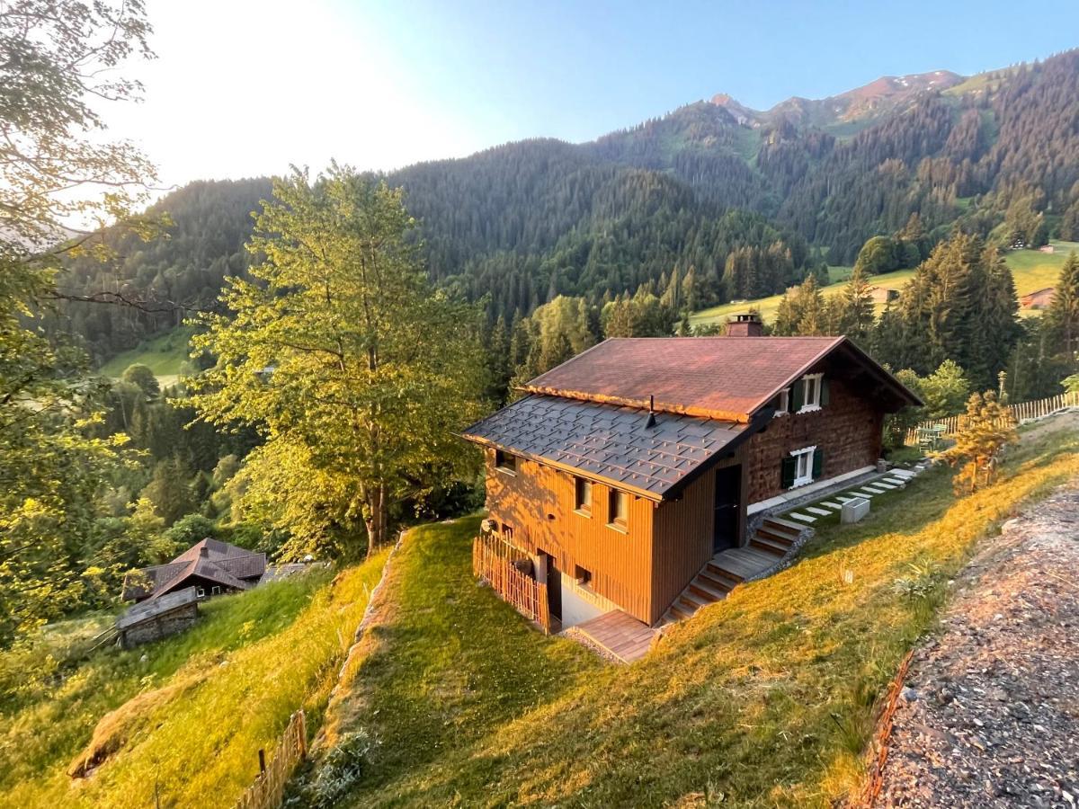 Alpenchalet Piz Huesli 查贡斯 外观 照片